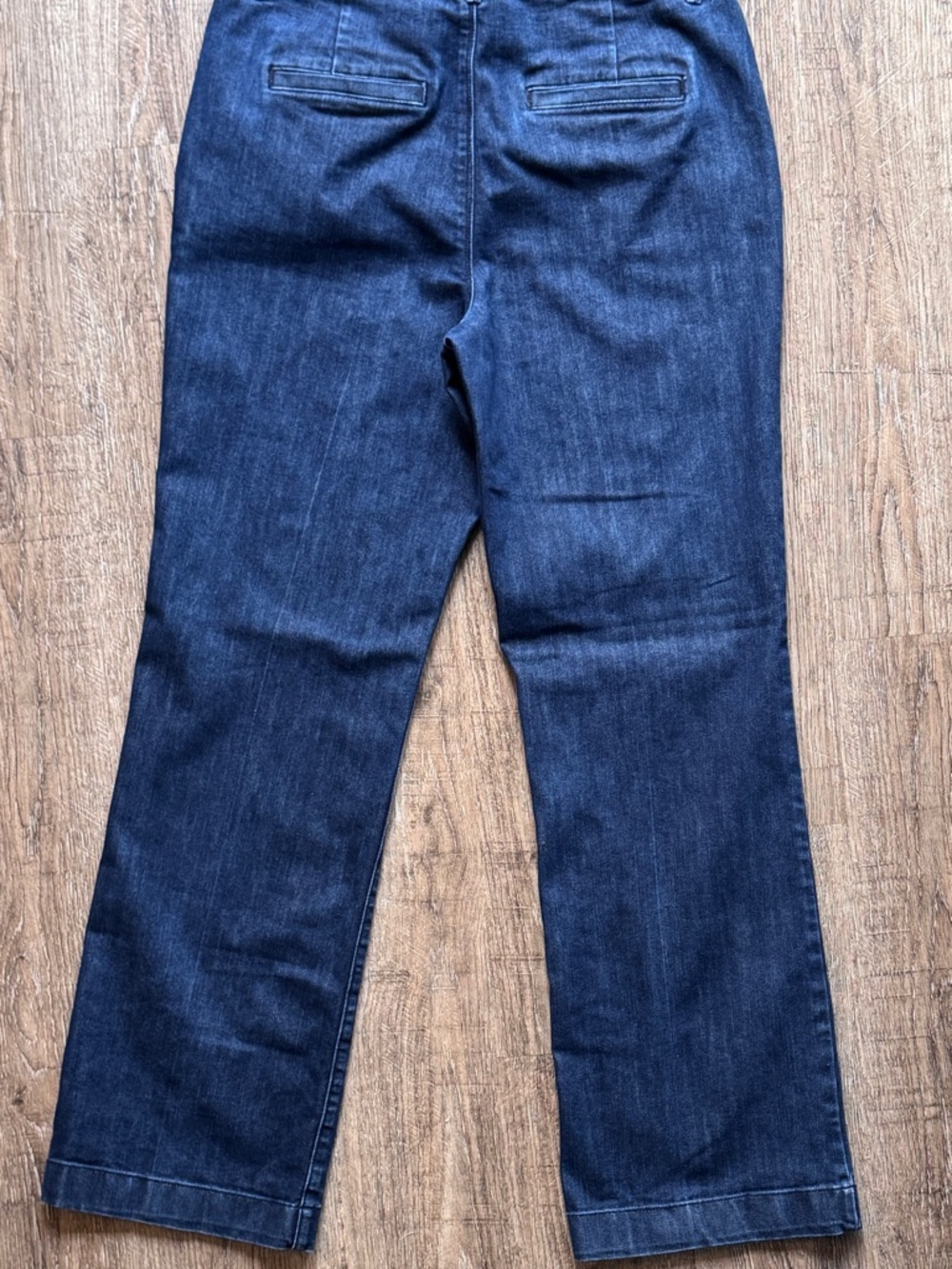 Coldwater Creek Dark Blue Women's Straight-Leg Jeans - Size 12